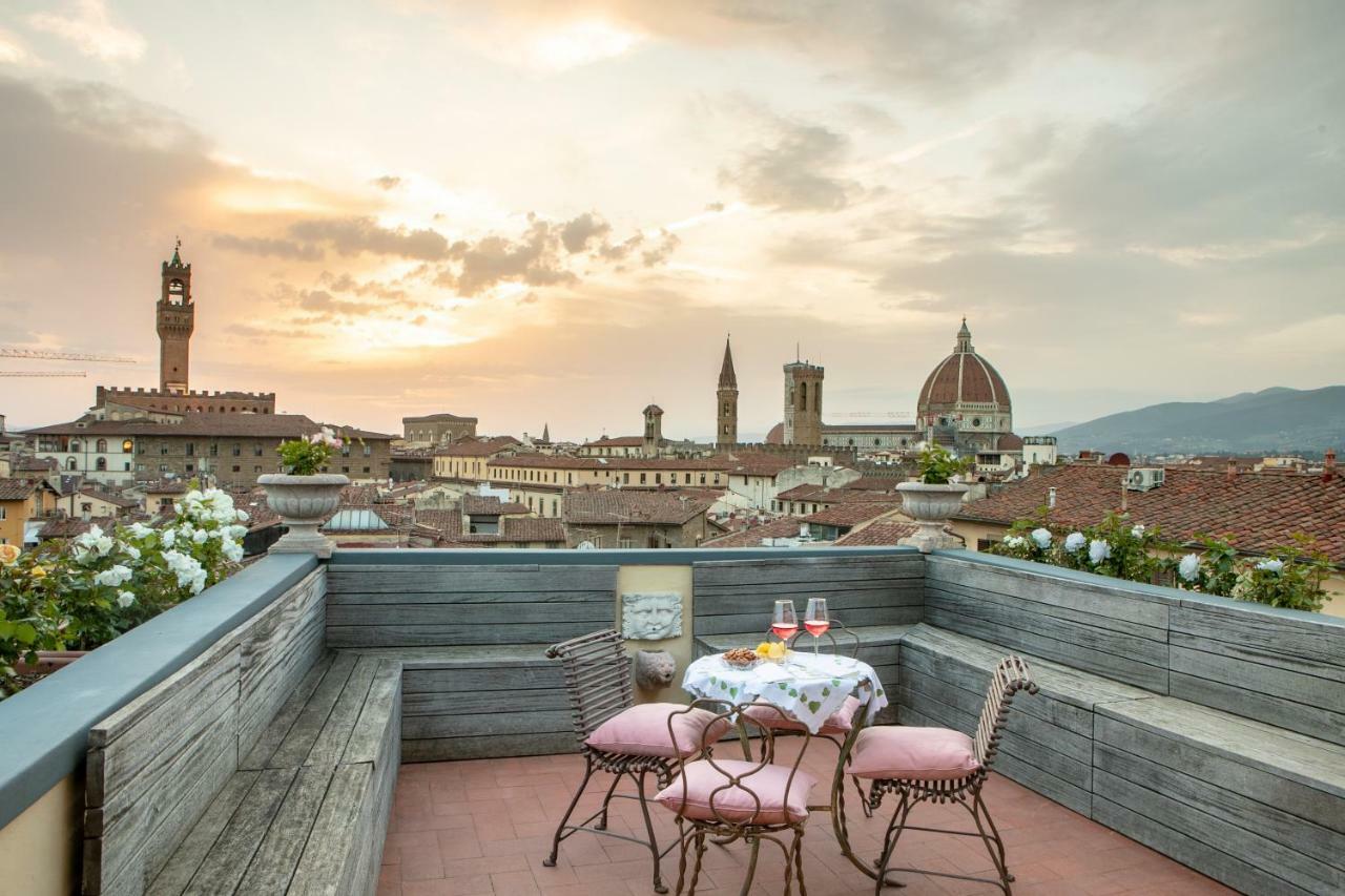 Luxury Panoramic Terrace Lägenhet Florens Exteriör bild