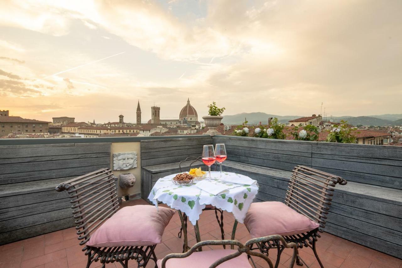 Luxury Panoramic Terrace Lägenhet Florens Exteriör bild